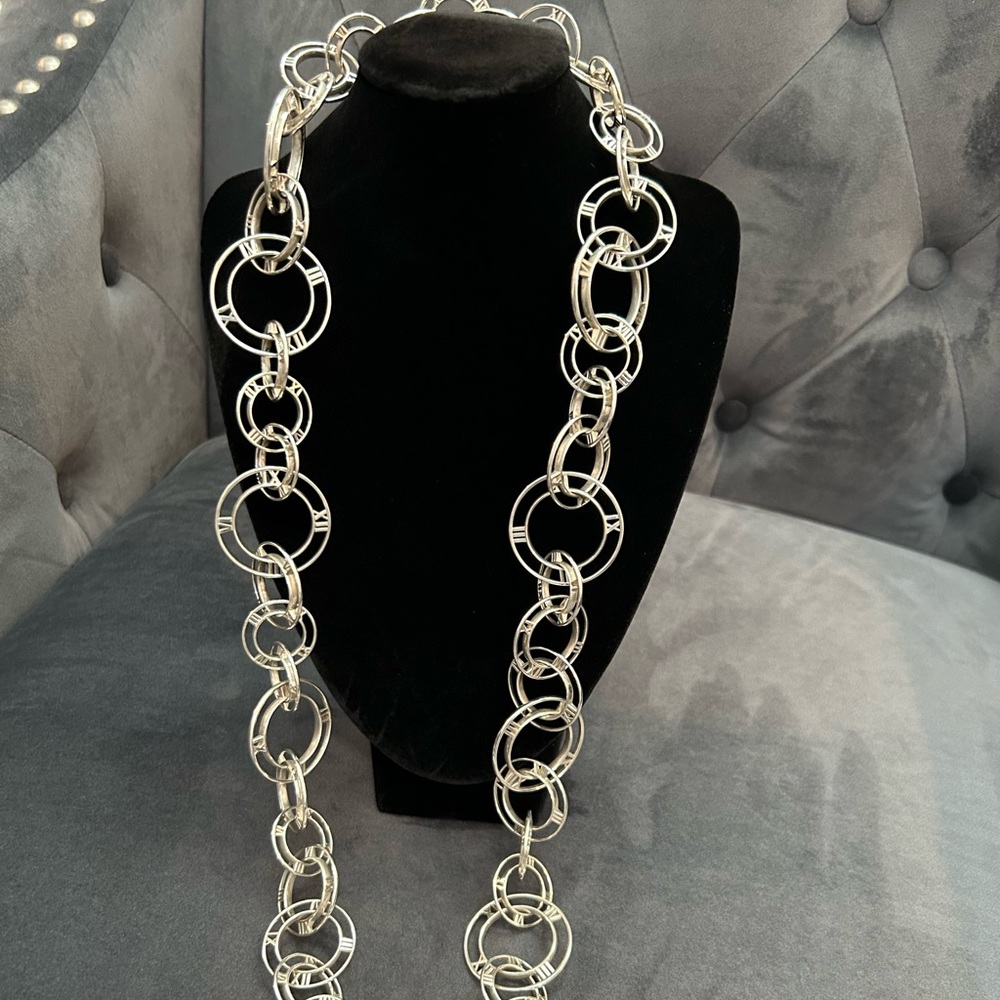 Tiffany & Co Atlas link necklace